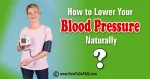 How to Lower Your Blood Pressure Naturally 1