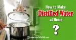 Making Distilled Water at Home 1