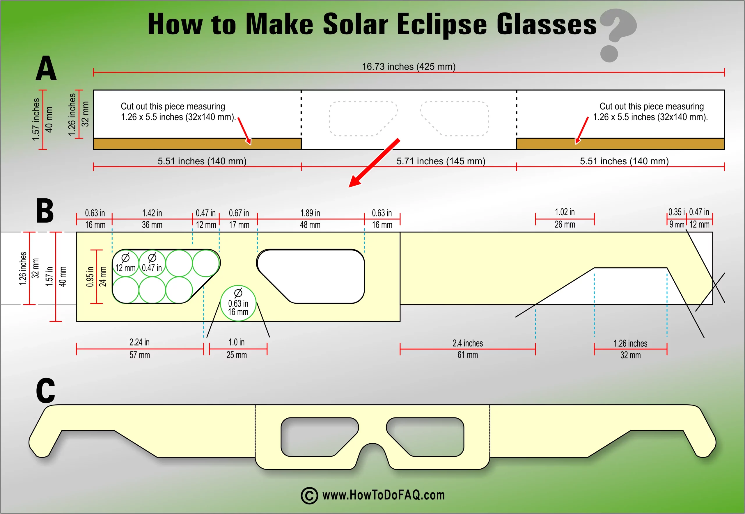 Make Solar Eclipse Glasses 2